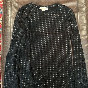 Black with gold embellishments size S Michael Kors